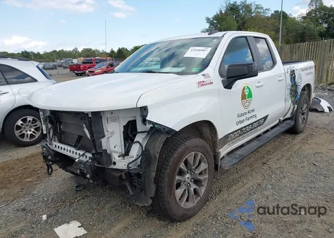 2020 Chevrolet Silverado 1500 4Wd Standard Bed Rst from USA, damaged, VIN 1GCRYEEDXLZ370395